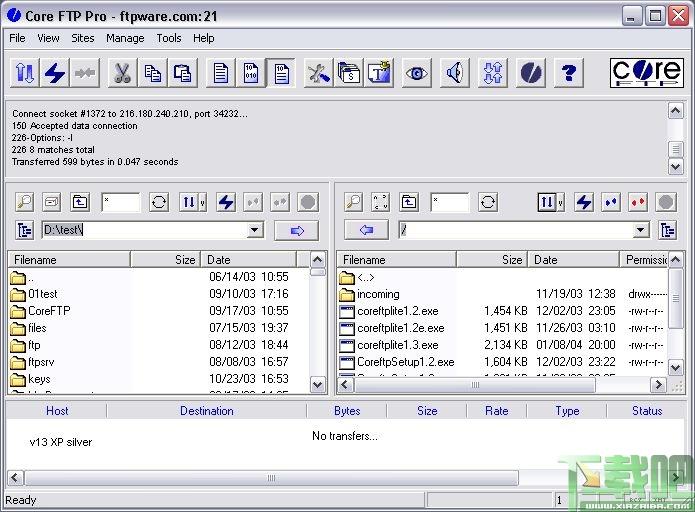 Core FTP,Core FTP Pro,ftp上传工具
