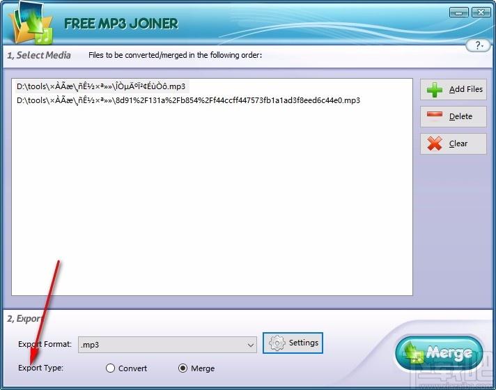 Free MP3 Joiner下载,MP3合并工具,MP3合并